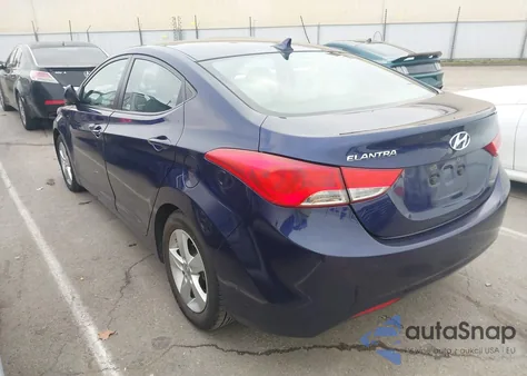 2011 Hyundai Elantra Gls from USA, damaged, VIN 5NPDH4AE2BH044759